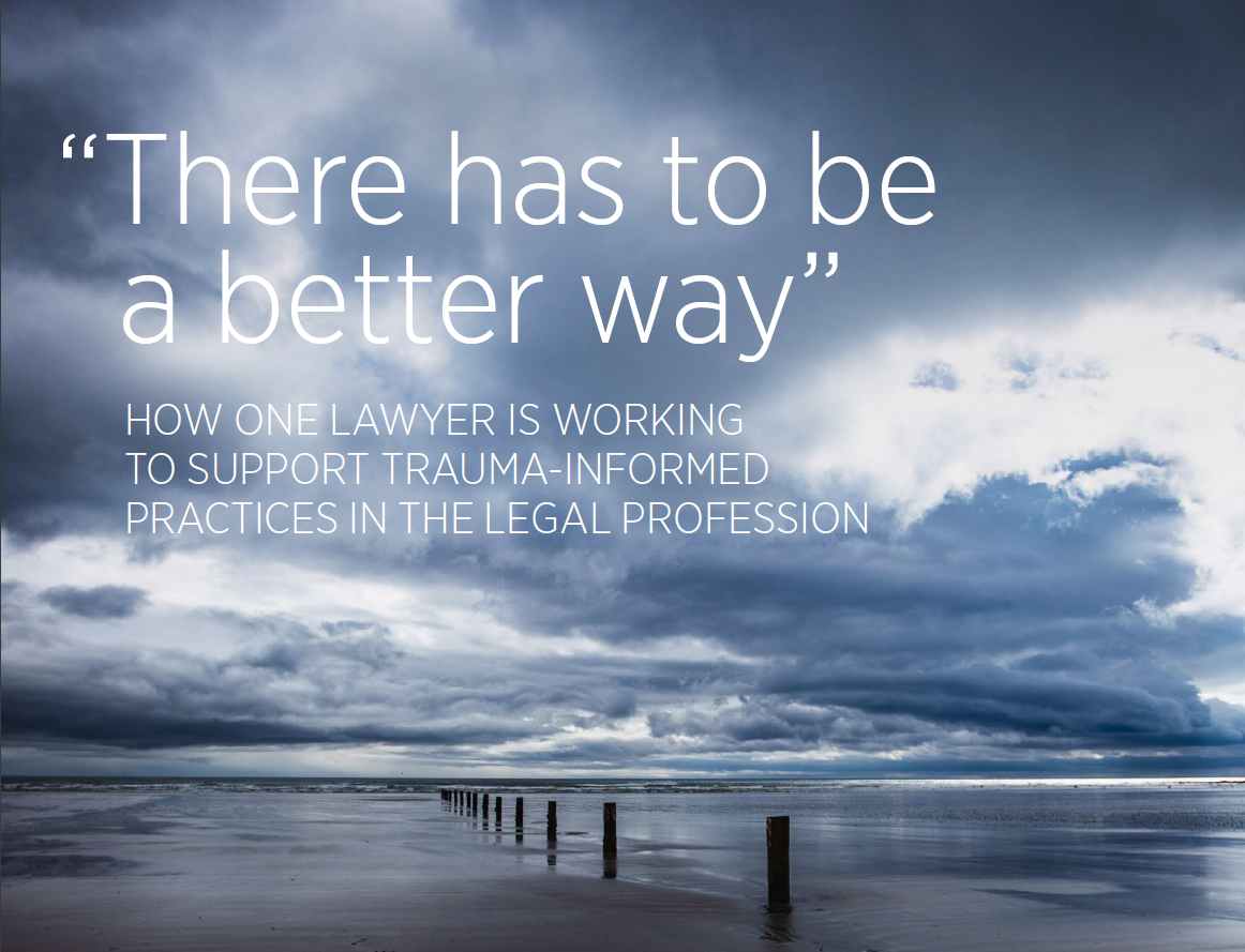 Grantee Spotlight on trauma-informed legal practice
